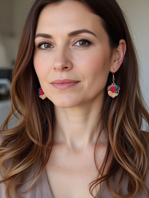 Acorn & Berry Fall Dangles
